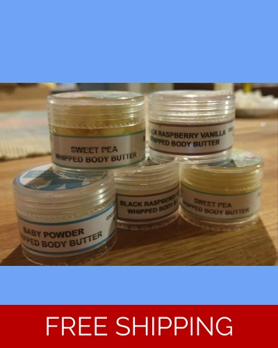 Body Butter Samples Pack of 24